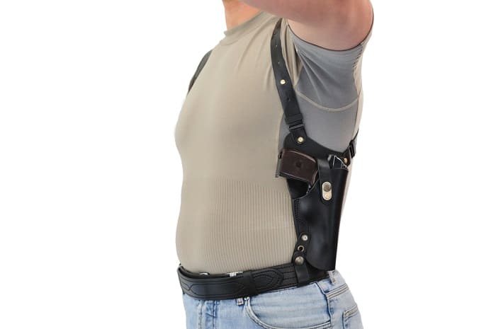 shoulder holster concealment
