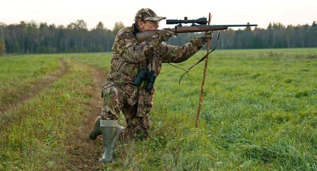 Hunting rifle scope